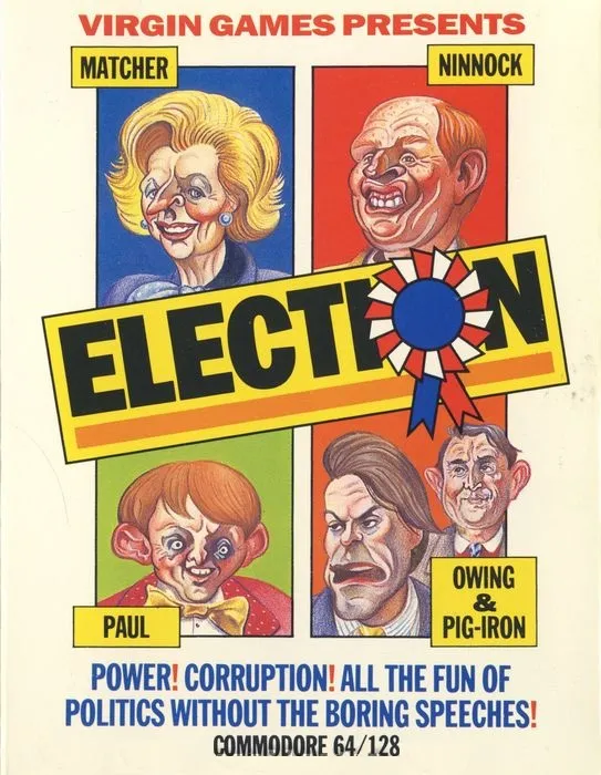Election cover art for Commodore 64