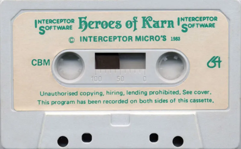 Heroes of Karn cart