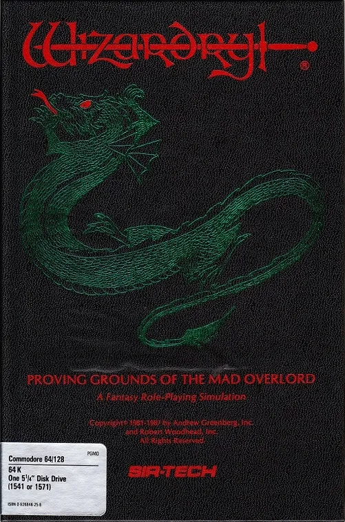 Wizardry: Proving Grounds of the Mad Overlord box art