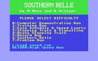 Southern Belle screenshot