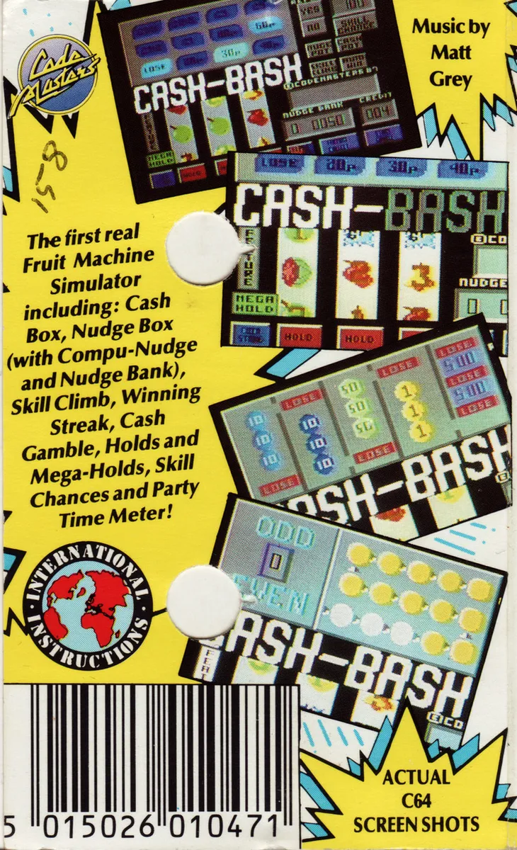 Fruit Machine Simulator box back