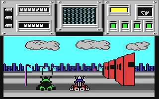 Backdrop artwork for Future Bike Simulator