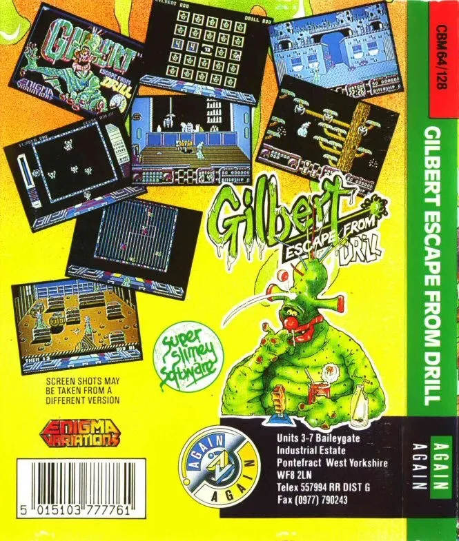 Gilbert: Escape from Drill box back