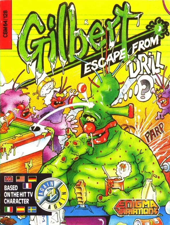 Gilbert: Escape from Drill box art