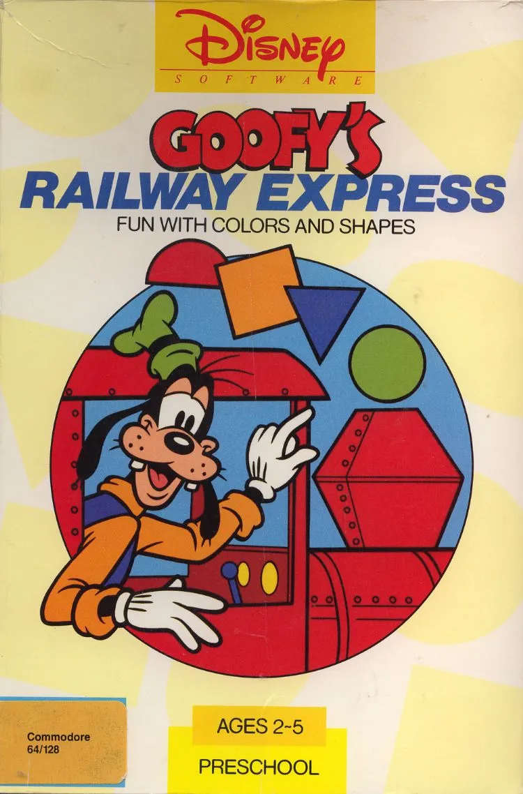 Goofy's Railway Express box art