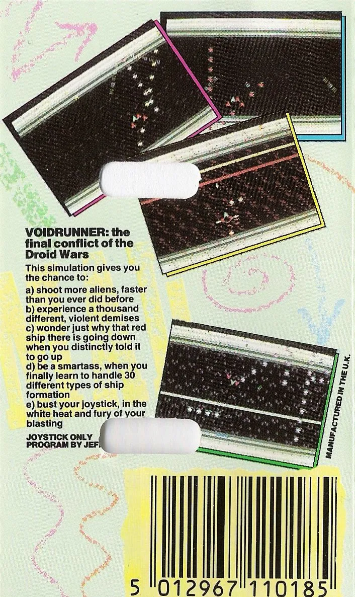 Voidrunner box back