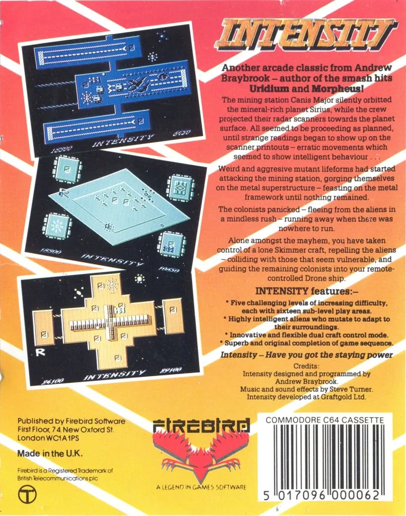 Intensity box back