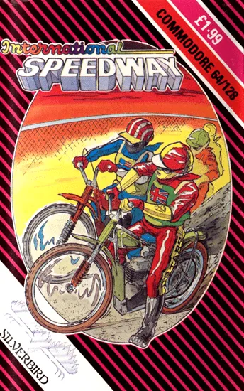 International Speedway cover art for Commodore 64