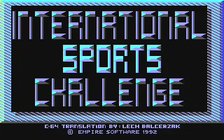 Backdrop artwork for International Sports Challenge