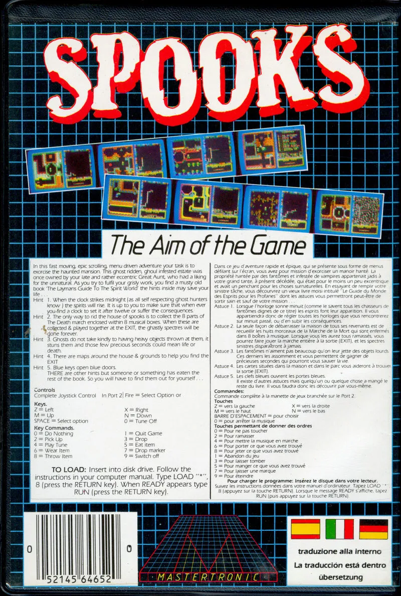 Spooks box back