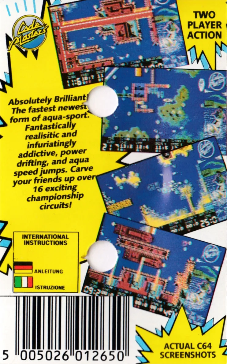 Championship Jet Ski Simulator box back