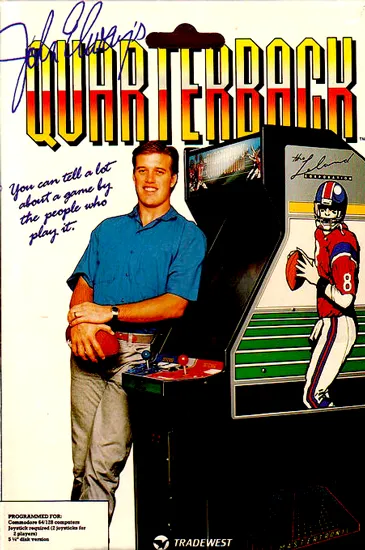 John Elway's Quarterback box art