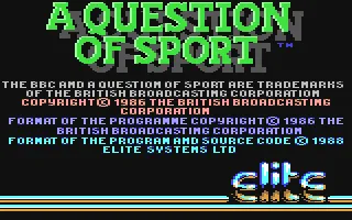 A Question of Sport screenshot