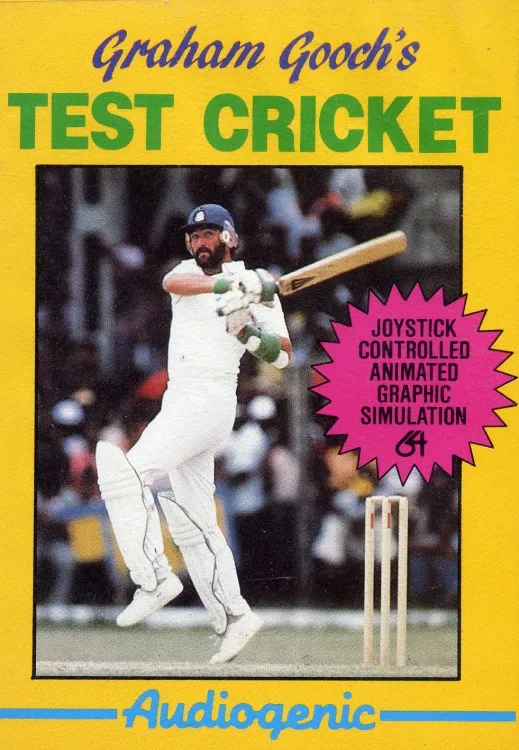 Graham Gooch's All Star Cricket box art