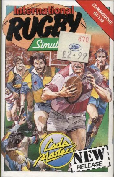 International Rugby Simulator box art