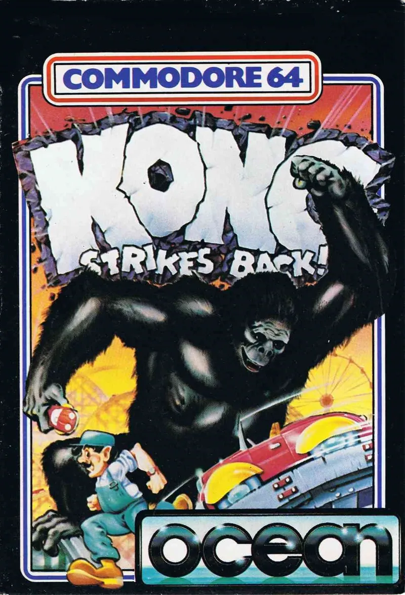 Kong Strikes Back! box art