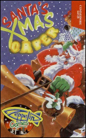 Santa's Xmas Capers box art