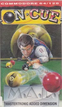 On Cue box art