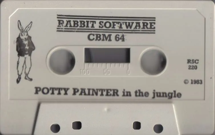 Potty Painter in the Jungle cart