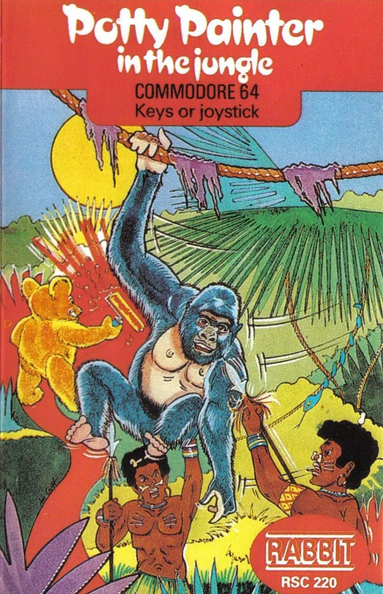 Potty Painter in the Jungle box art