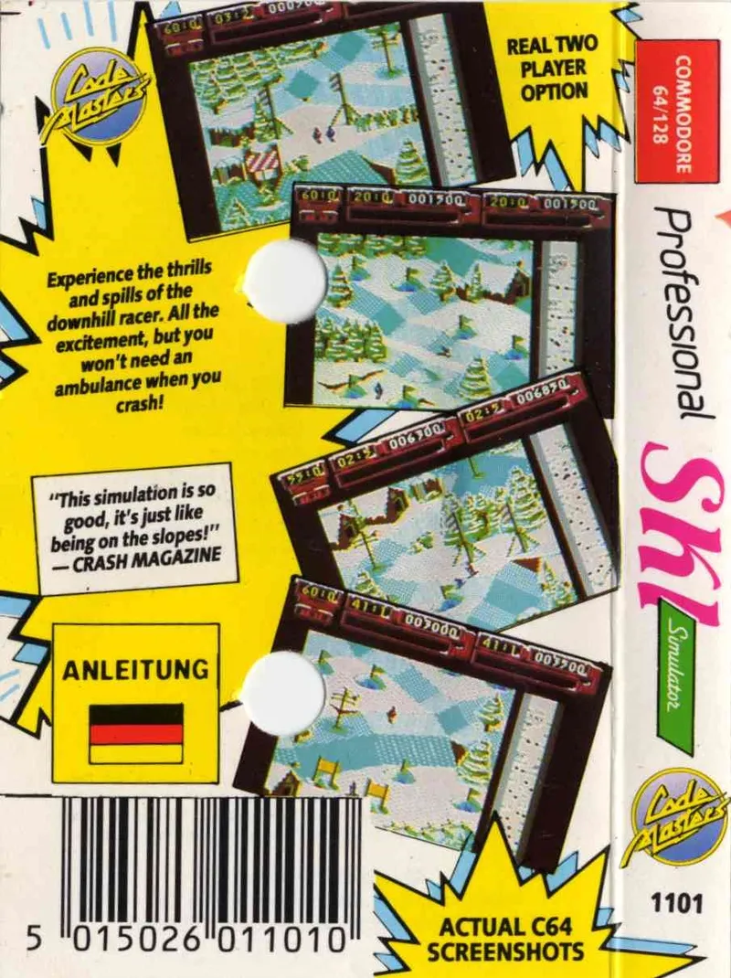 Professional Ski Simulator box back