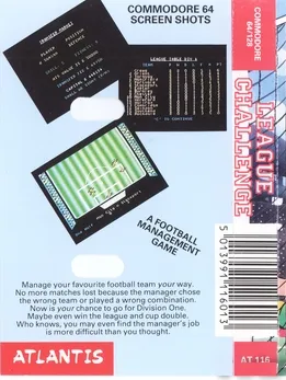 League Challenge box back