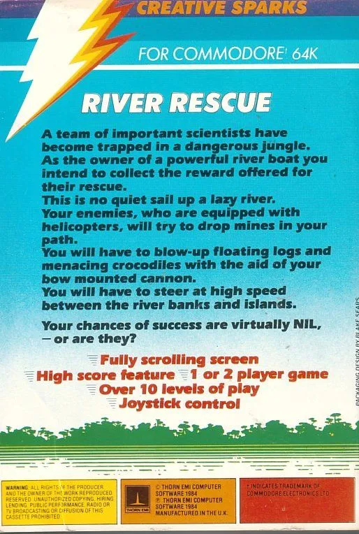 River Rescue: Racing Against Time box back