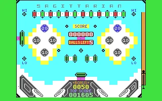 Backdrop artwork for Pinball Wizard (CP Software)