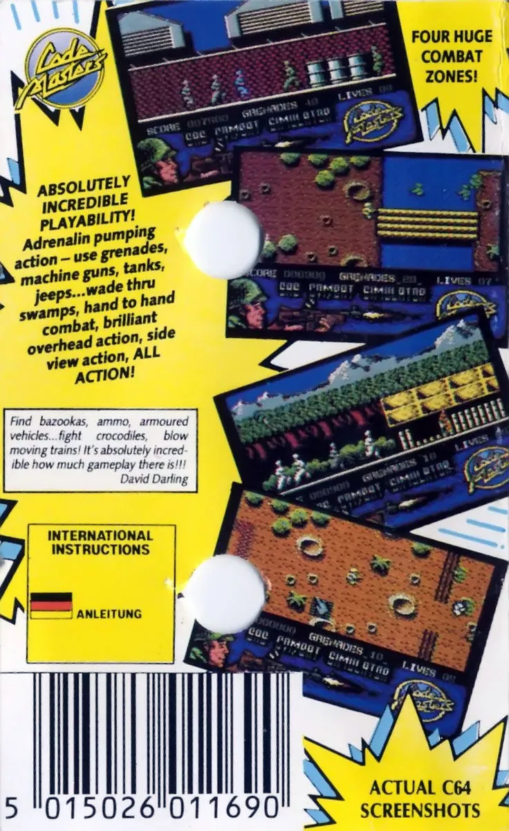 SAS Combat Simulator box back