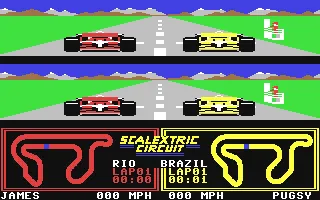 Backdrop artwork for Slot Car Racer