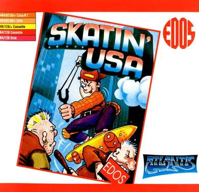 Skatin' USA box art