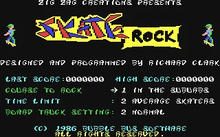 Backdrop artwork for Skate Rock