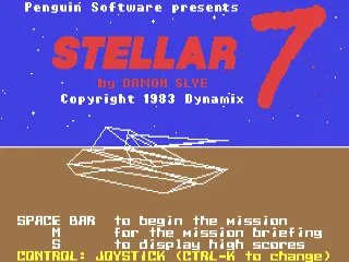 Stellar 7 screenshot
