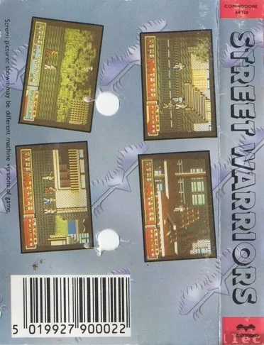 Street Warriors box back