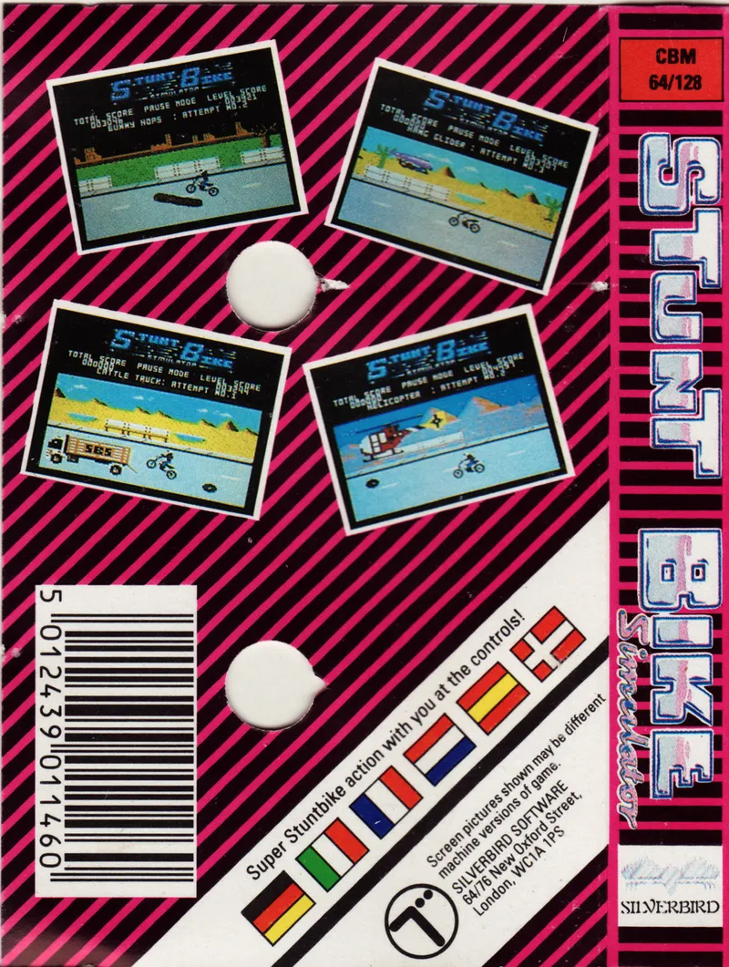 Stunt Bike Simulator box back