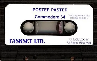 Poster Paster cart