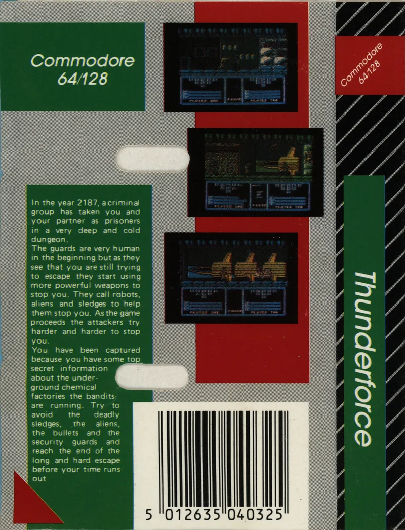 Thunderforce box back