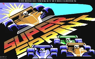 Super Sprint screenshot