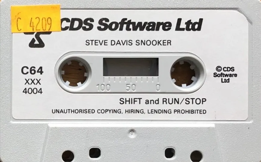Steve Davis Snooker cart