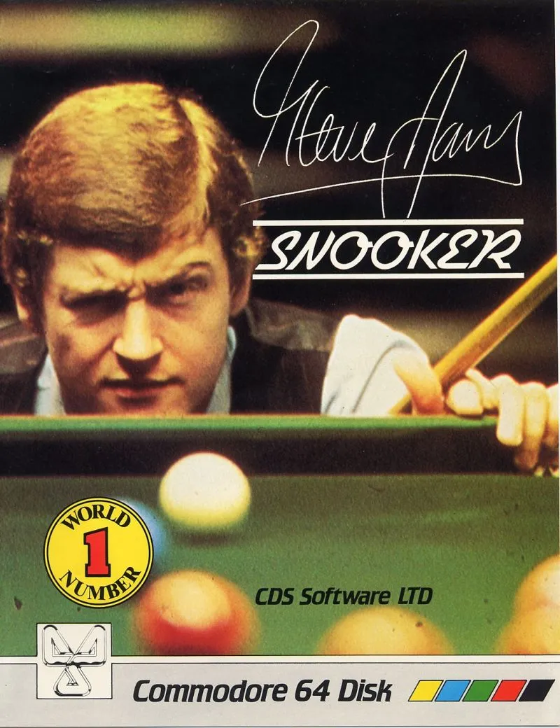 Steve Davis Snooker box art