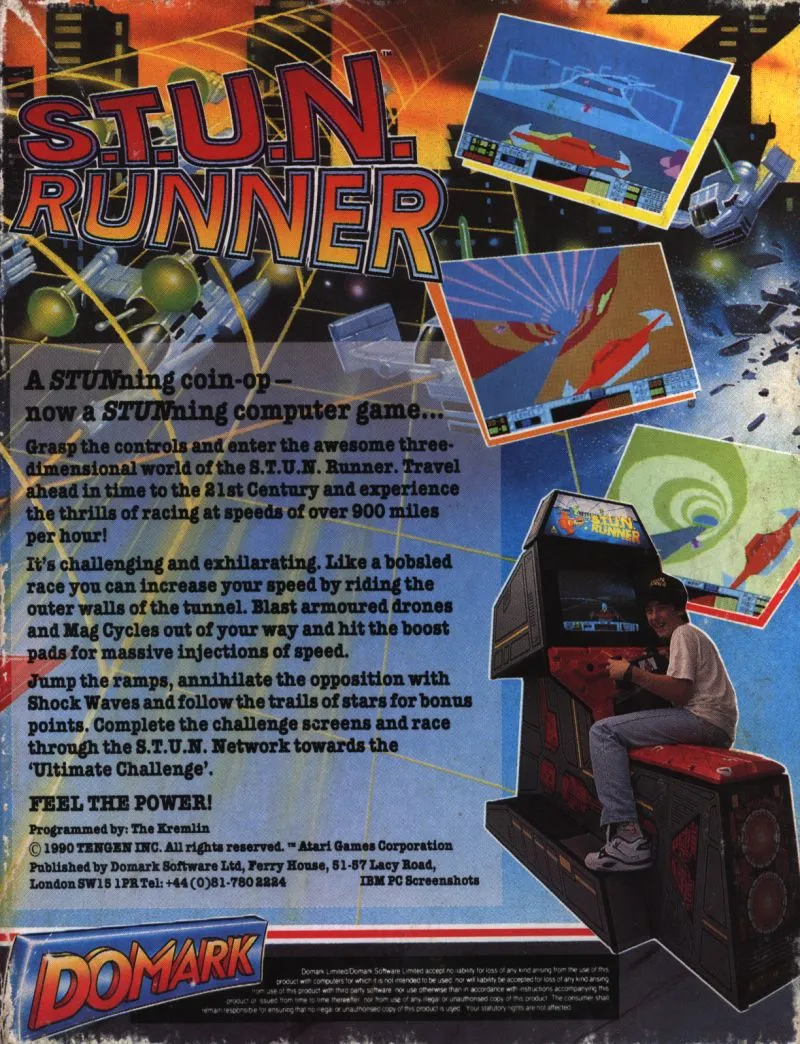 S.T.U.N. Runner box back
