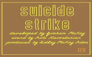 Backdrop artwork for Suicide Strike