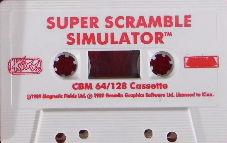 Super Scramble Simulator cart