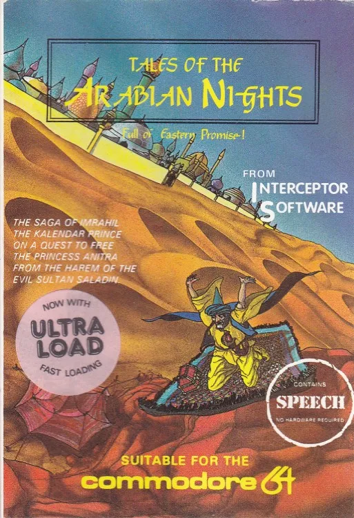 Tales of the Arabian Nights box art