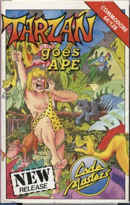 Tarzan Goes Ape box art