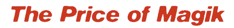 The Price of Magik logo