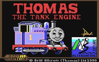 Backdrop artwork for Thomas The Tank Engine's Fun With Words