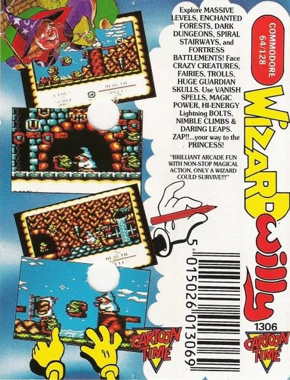 Wizard Willy box back