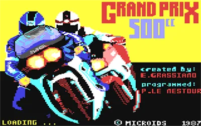Backdrop artwork for Grand Prix 500cc