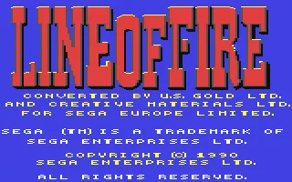 Line of Fire screenshot